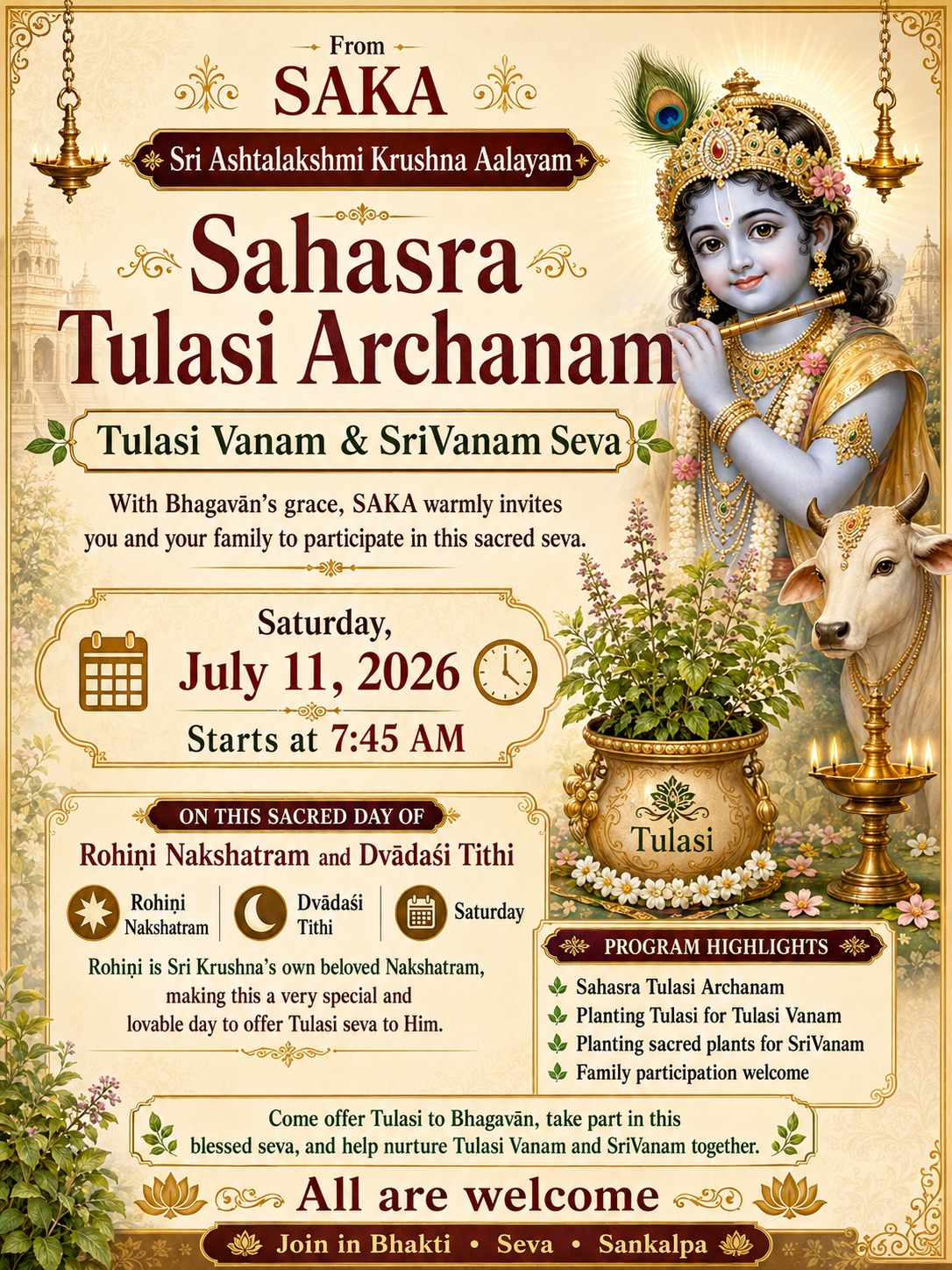Tulasi Pooja